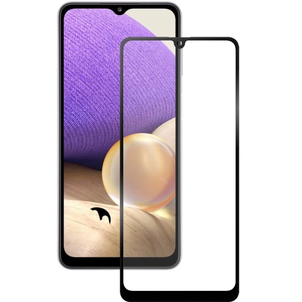 Защитное стекло 5D Japan HD Xiaomi Redmi 13C / Poco C65 / Realme C61 / C63 Black