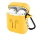 Чехол для наушников Full Silicone Case Apple AirPods (13) Yellow Чехол для наушников Full Silicone Case Apple AirPods (13) Yellow