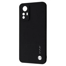 Чохол WAVE Leather Case для Xiaomi Redmi Note 12 4G (Чорний)
