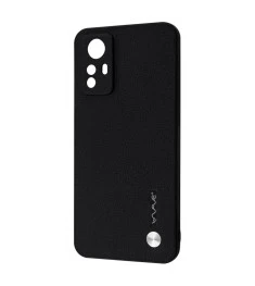 Чохол WAVE Leather Case для Xiaomi Redmi Note 12 4G (Чорний)