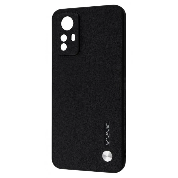 Чохол WAVE Leather Case для Xiaomi Redmi Note 12 4G (Чорний)