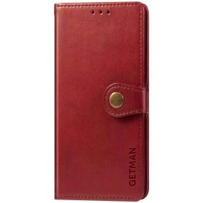 Чехол-книжка Leather Book Gallant Xiaomi Redmi Note 14 4G (Красный)