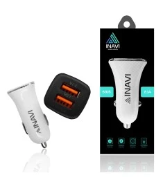 АЗУ iNavi 2в1 Micro 2USB / 2.1A (6315) (черный)