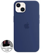 Силикон Original Round Case Apple iPhone 13 (32) Deep Navy