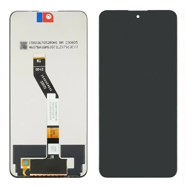 Дисплей для Xiaomi Poco M4 Pro (5G) с чёрным тачскрином Service Pack