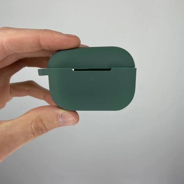 Чехол для наушников Full Silicone Case Apple AirPods Pro 2 (Pine Green)