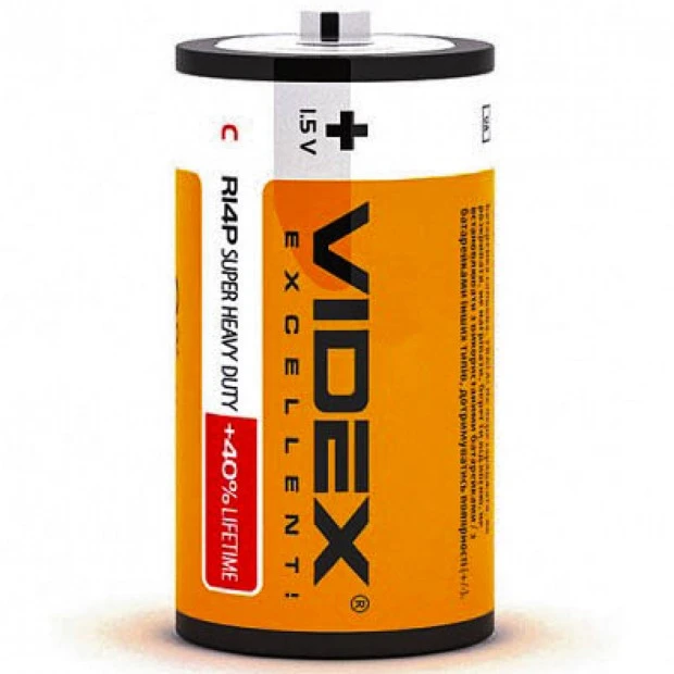 Videx Battery R14P C 1.5V