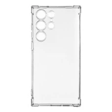 Силикон 6D Samsung Galaxy S25 Ultra (ShutCam) (Прозрачный)