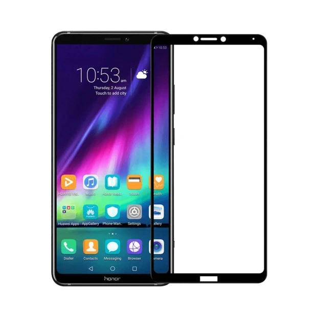 Стекло 5D Huawei Honor Note 10 Black