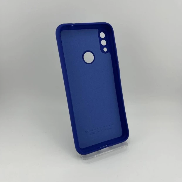 Силіконовий чохол Original Xiaomi Redmi Note 7  /  Redmi Note 7 Pro (ShutCam) (Темно-синій)