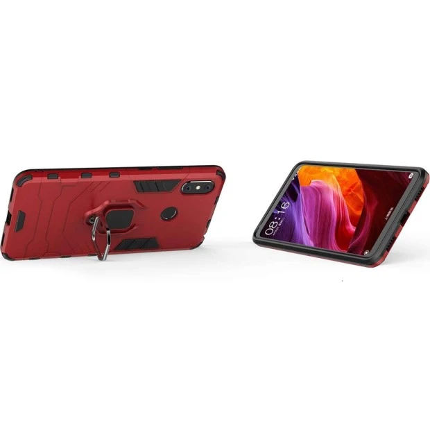 Бронь-чохол Ring Armor Case Xiaomi Mi Max 3 (Червоний)