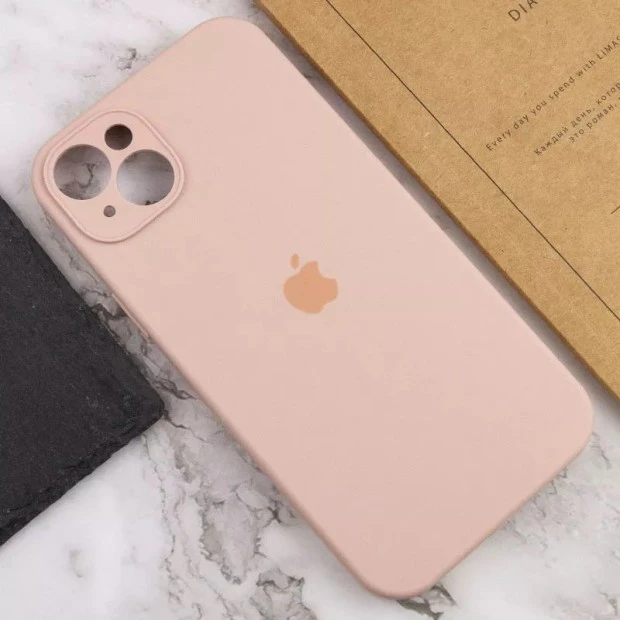 Силікон Original RoundCam Case Apple iPhone 13 (11) Peach