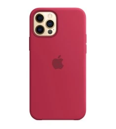 Силикон Original Case Apple iPhone 12 / 12 Pro (04) Rose Red