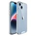Силіконовий чохол Space Case для Apple iPhone 14 Plus (Прозорий)