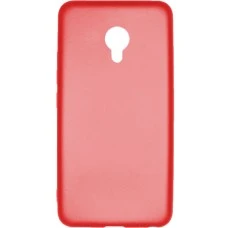 Силикон Soft Color Meizu M5 (Красный)