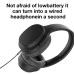 Наушники-гарнитура Moxom MX-WL06 Bluetooth (Накладные) (Чёрный)