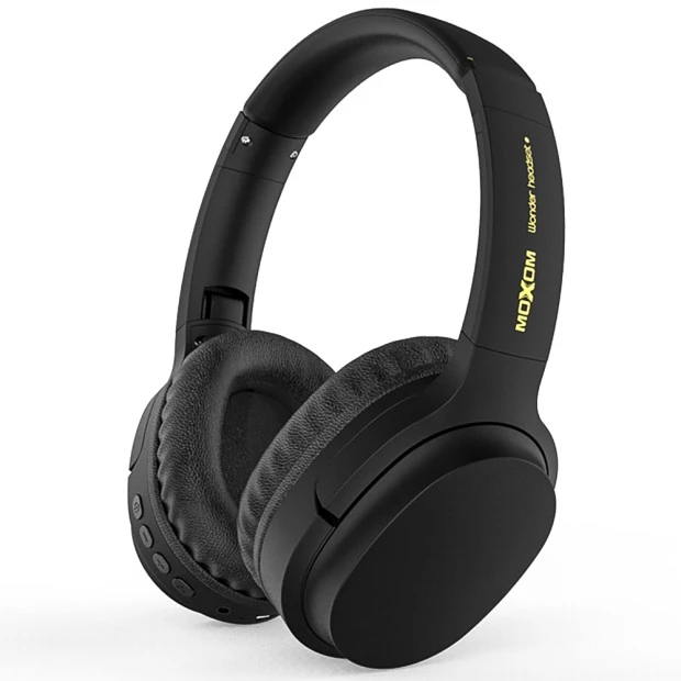 Наушники-гарнитура Moxom MX-WL06 Bluetooth (Накладные) (Чёрный)