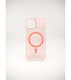 Чехол Clear Case Premium with MagSafe Apple iPhone 15 (Pink Sand)