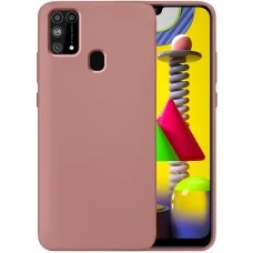 Силикон Original 360 Case Samsung Galaxy M31 (2020) (Пудровый)