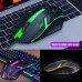 Клавиатура T-Wolf TF200 LED + Мышь (Чёрный)