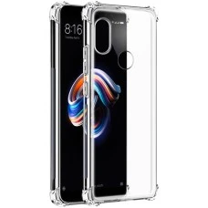 Силиконовый чехол 6D Xiaomi Redmi Note 5 / Note 5 Pro (Прозрачный)