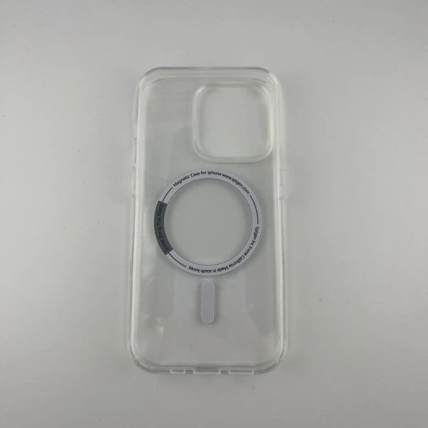 Чехол Spigen Clear Case with MagSafe Apple iPhone 14 Pro (Прозрачный)