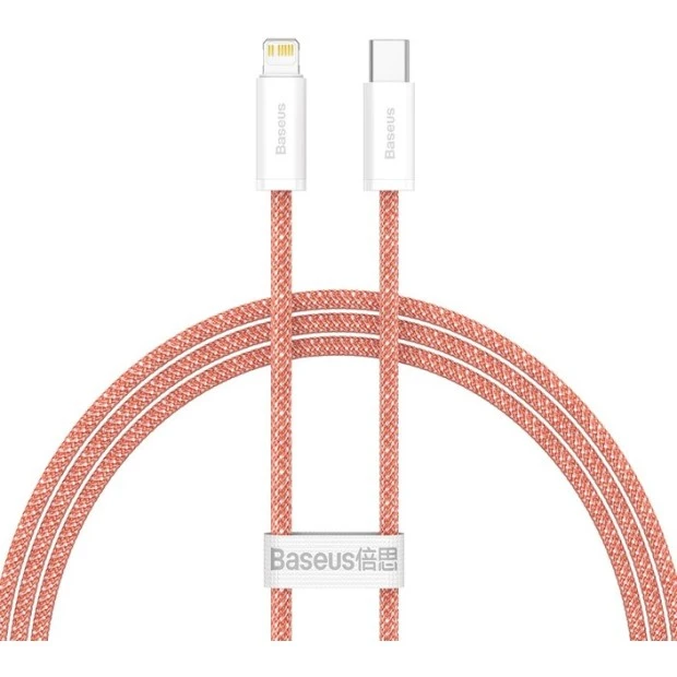 USB-кабель Baseus Dynamic Series 20W (2м) (Type-C to Lightning) (Помаранчевий) CALD000107
