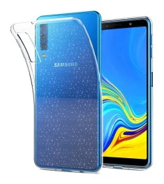 Силикон Molan Shining Samsung Galaxy A7 (2018) A750 (Прозрачный)
