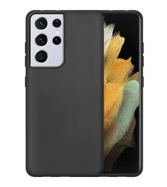 Силикон Original 360 Case Samsung Galaxy S21 Ultra (Чёрный)