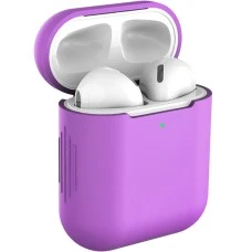 Чехол для наушников Super Slim Apple AirPods 2 (28) Brinjal