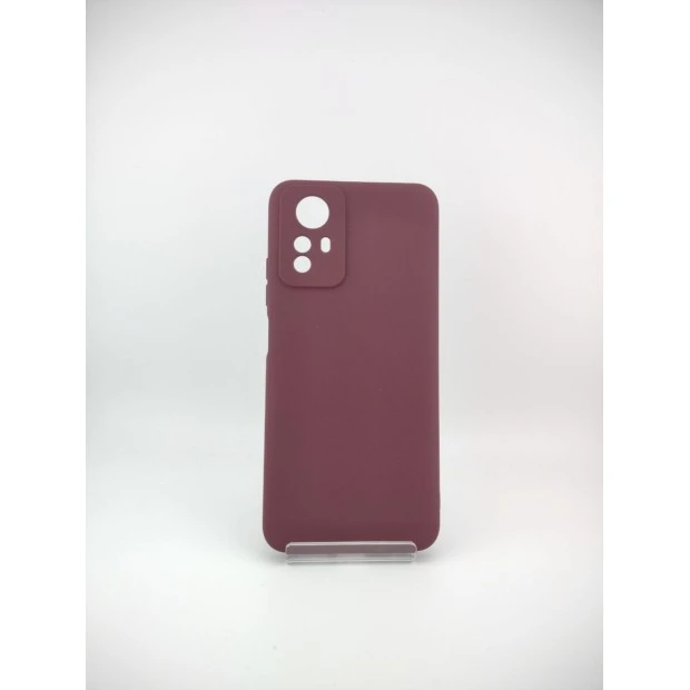 Силікон оригінал Xiaomi Redmi Note 12S 4G (ShutCam) (Бордовий)