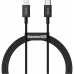 USB-кабель Baseus Superior PD 20W (2m) (Type-C to Lightning) (Чёрный) CATLYS-C01 USB-кабель Baseus Superior PD 20W (2m) (Type-C to Lightning) (Чёрный) CATLYS-C01
