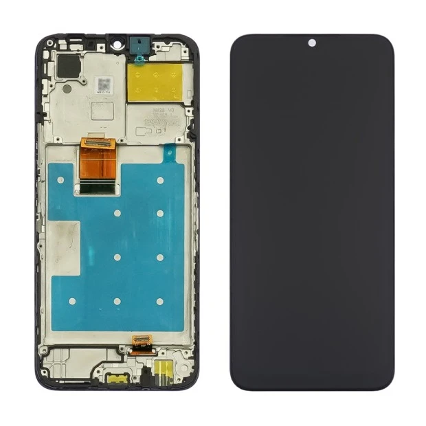 Дисплей для Huawei Honor X6 с чёрным тачскрином и корпусной рамкой