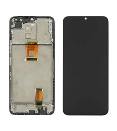 Дисплей для Huawei Honor X6A с чёрным тачскрином и корпусной рамкой