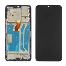 Дисплей для Huawei Honor X7 с чёрным тачскрином и корпусной рамкой
