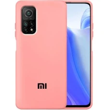 Силикон Original 360 Case Logo Xiaomi Mi 10T (Розовый)
