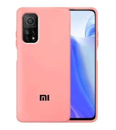 Силикон Original 360 Case Logo Xiaomi Mi 10T (Розовый)