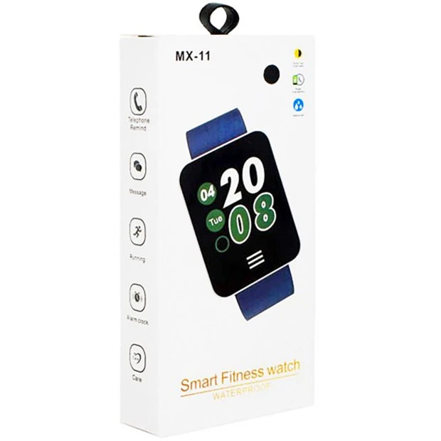 Смарт-часы SmartWatch MX11 (Синий)