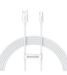 USB-кабель Baseus Superior 100W (2м) (Type-C) (Білий) P10320102214-03