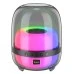 Портативная акустика Hoco BS58 Crystal Colorful Luminous (Black) Портативная акустика Hoco BS58 Crystal Colorful Luminous (Black)