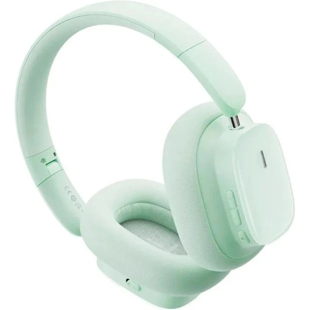Беспроводные накладные наушники-гарнитура Baseus Bowie H1i Noise-Cancelling (Green)