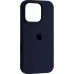 Силіконовий оригінальний чохол Apple iPhone 11 Pro (09) Midnight Blue