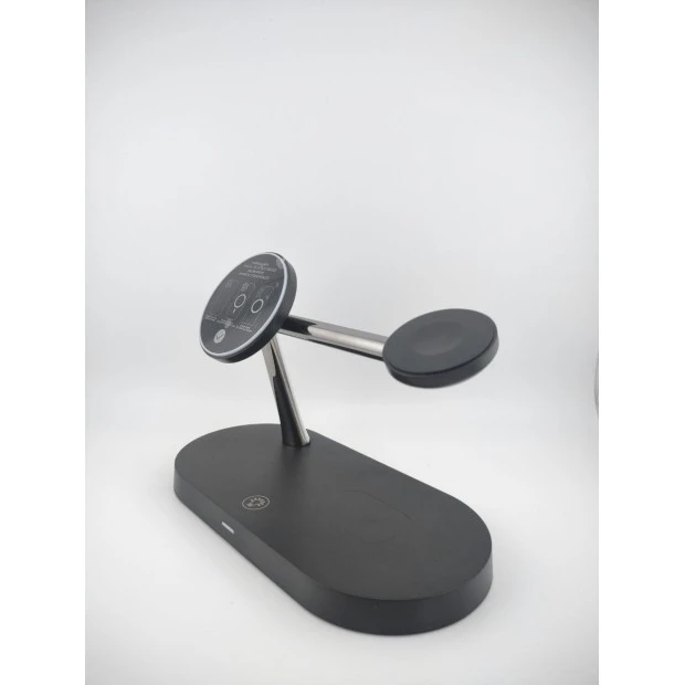 Беспроводное зарядное устройство Magnetic 3in1 (Black)