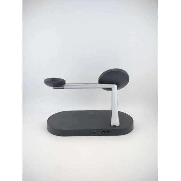 Беспроводное зарядное устройство Magnetic 3in1 (Black)