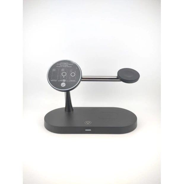 Беспроводное зарядное устройство Magnetic 3in1 (Black)
