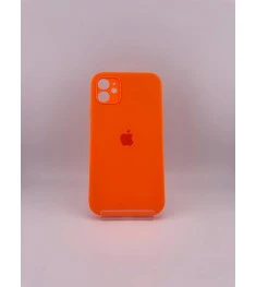 Силикон Original Square RoundCam Case Apple iPhone 11 (18) Orange