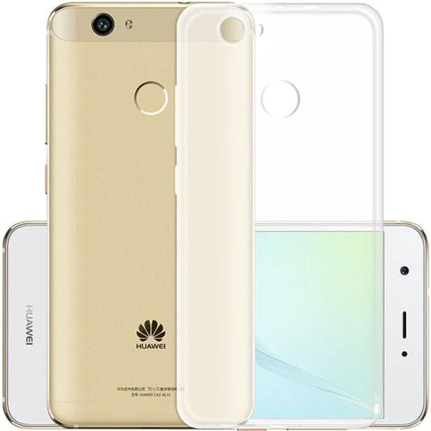 Силиконовый чехол WS Huawei Nova (прозрачный матовый)