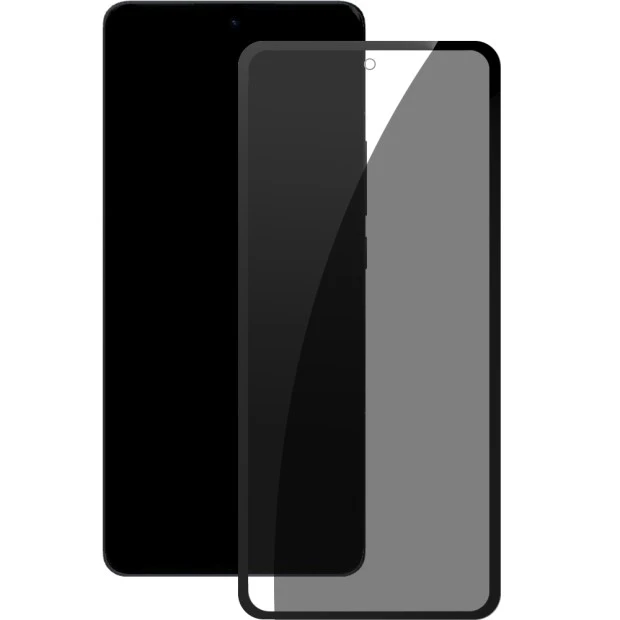 Захисне скло 5D Privacy HD для Xiaomi Redmi Note 12 Pro, чорне
