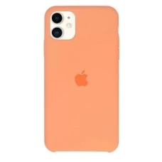 Силіконовий оригінальний чохол округлої форми для Apple iPhone 11