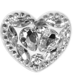 Холдер Popsocket Diamond Heart (Серебрянный)